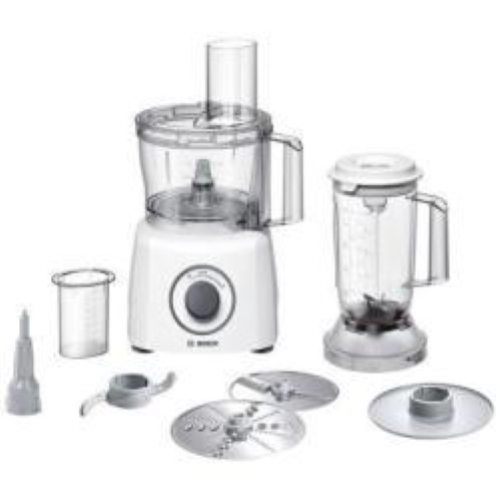 Bosch MCM3200W - Frullatore per alimenti - 800 W - bianco/grigio